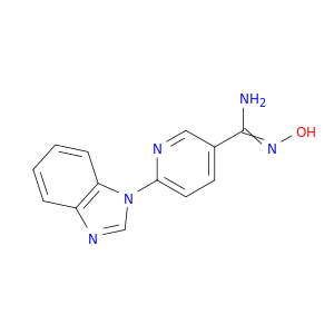 6-(1H-1,3-Benzodiazol-1-yl)-N'-hydroxypyridine-3-carboximidamide