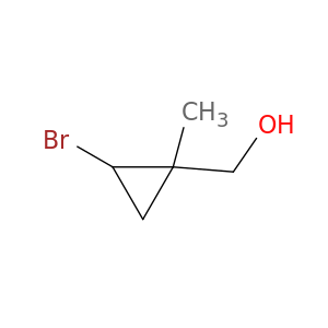 (2-bromo-1-methylcyclopropyl)methanol
