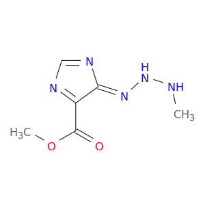 METHYL (5Z)-5-(METHYLAMINOHYDRAZINYLIDENE)IMIDAZOLE-4-CARBOXYLATE