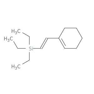 Silane, [(1E)-2-(1-cyclohexen-1-yl)ethenyl]triethyl-