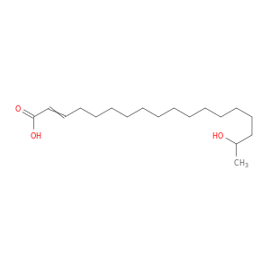 Octadecenoic acid, 17-hydroxy-