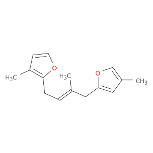 4-methyl-2-[(E)-2-methyl-4-(3-methyl-2-furyl)but-2-enyl]furan