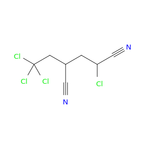 Pentanedinitrile, 2-chloro-4-(2,2,2-trichloroethyl)-