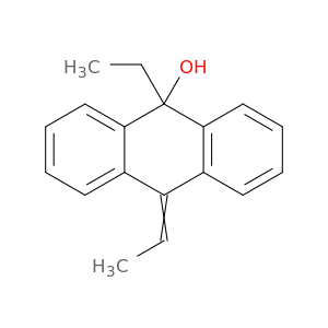 9-Anthracenol, 9-ethyl-10-ethylidene-9,10-dihydro-