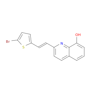 2-[(E)-2-(5-BROMO-2-THIENYL)VINYL]QUINOLIN-8-OL