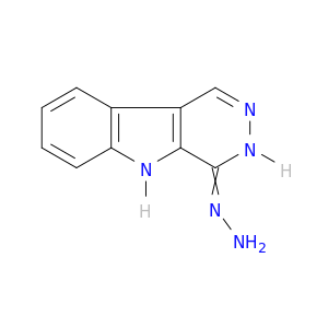 3,5-Dihydro-4H-pyridazino(4,5-b)indol-4-one hydrazone