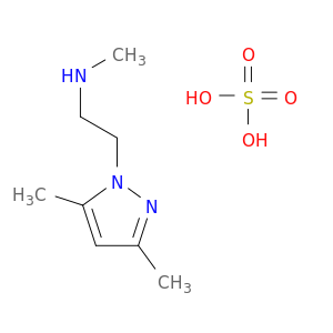 [2-(3,5-Dimethyl-1H-pyrazol-1-yl)ethyl]methylamine Sulfate