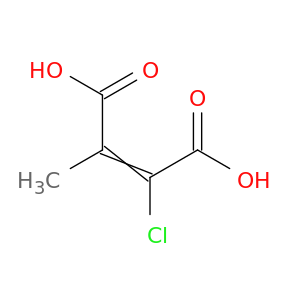 2-Butenedioicacid, 2-chloro-3-methyl-