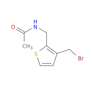 Acetamide, N-[[3-(bromomethyl)-2-thienyl]methyl]-