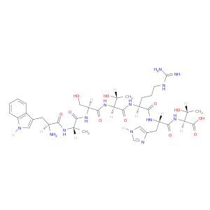L-Threonine, L-tryptophyl-L-alanyl-L-seryl-L-threonyl-L-arginyl-L-histidyl-