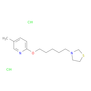 5-methyl-2-{[5-(1,3-thiazolidin-3-yl)pentyl]oxy}pyridine dihydrochloride