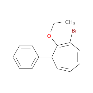 1,3,5-Cycloheptatriene, 2-bromo-1-ethoxy-7-phenyl-