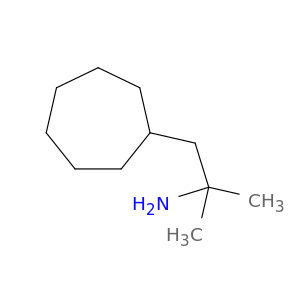 1-Cycloheptyl-2-methylpropan-2-amine
