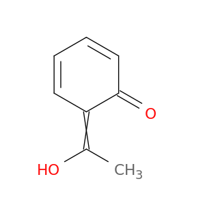 2,4-Cyclohexadien-1-one, 6-(1-hydroxyethylidene)-