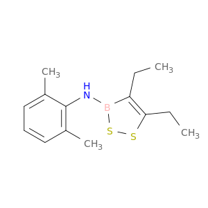 3H-1,2,3-Dithiaborol-3-amine, N-(2,6-dimethylphenyl)-4,5-diethyl-
