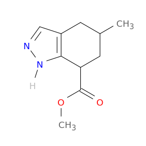 methyl 5-methyl-4,5,6,7-tetrahydro-1H-indazole-7-carboxylate