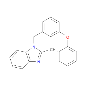 1H-Benzimidazole, 2-methyl-1-[(3-phenoxyphenyl)methyl]-