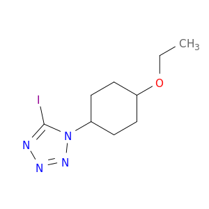 1H-Tetrazole, 1-(4-ethoxycyclohexyl)-5-iodo-