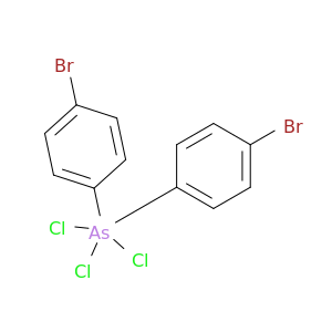 Arsorane, bis(4-bromophenyl)trichloro-