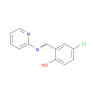 Phenol, 4-chloro-2-[(2-pyridinylimino)methyl]-