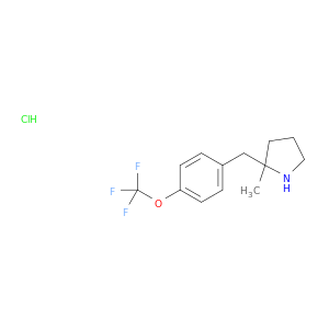 2-Methyl-2-{[4-(trifluoromethoxy)phenyl]methyl}pyrrolidine hydrochloride