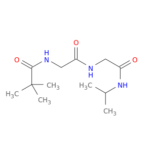 Glycinamide, N-(2,2-dimethyl-1-oxopropyl)glycyl-N-(1-methylethyl)-