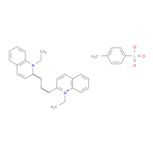 1-ethyl-2-[3-(1-ethylquinolin-2(1h)-ylidene)prop-1-en-1-yl]quinolinium 4-methylbenzenesulfonate