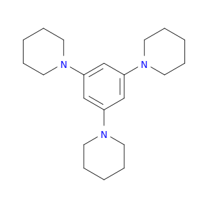Piperidine, 1,1',1''-(1,3,5-benzenetriyl)tris-