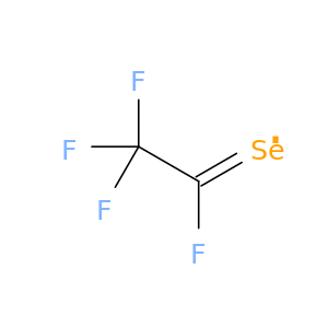 Ethaneselenoyl fluoride, trifluoro-