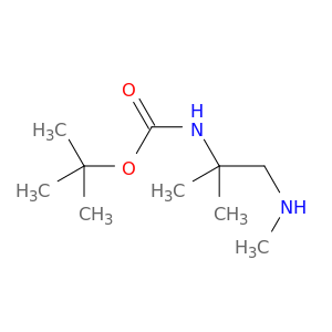 n-[2-甲基-1-(甲基胺)丙-2-基]氨基甲酸叔丁酯