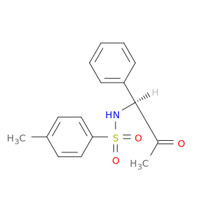 Benzenesulfonamide, 4-methyl-N-[(1S)-2-oxo-1-phenylpropyl]-