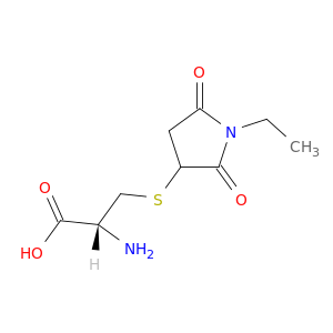 L-Cysteine, S-(1-ethyl-2,5-dioxo-3-pyrrolidinyl)-