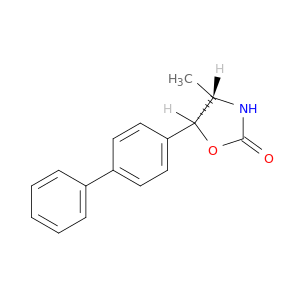 2-Oxazolidinone, 5-[1,1'-biphenyl]-4-yl-4-methyl-, cis-