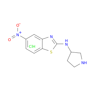 (5-硝基-苯并噻唑-2-基)-吡咯烷-3-基-胺盐酸盐