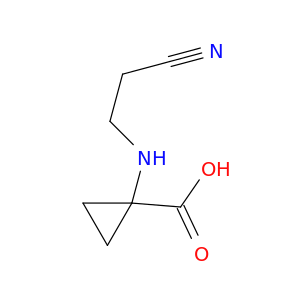 Cyclopropanecarboxylicacid, 1-[(2-cyanoethyl)amino]-
