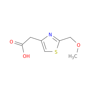 2-[2-(Methoxymethyl)-1,3-thiazol-4-yl]acetic Acid