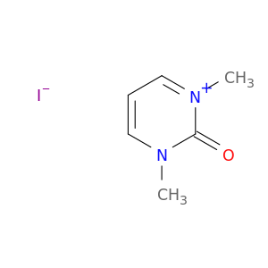 Pyrimidinium, 2,3-dihydro-1,3-dimethyl-2-oxo-, iodide