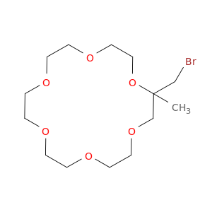 1,4,7,10,13,16-Hexaoxacyclooctadecane, 2-(bromomethyl)-2-methyl-