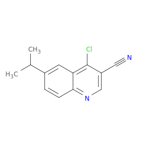 4-4-Chloro-6-isopropyl-quinoline-3-carbonitrile