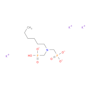 膦酸,[(己基氨基)双(亚甲基)]双-,三磷盐盐