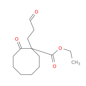 乙基2-氧代-1-(3-氧丙基)环辛甲酸酯