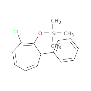 Silane, [(2-chloro-7-phenyl-1,3,5-cycloheptatrien-1-yl)oxy]trimethyl-