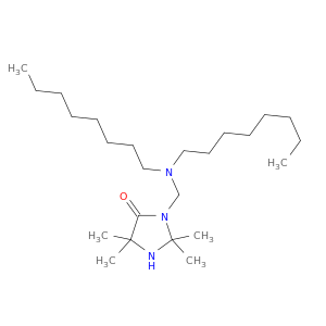 4-Imidazolidinone, 3-[(dioctylamino)methyl]-2,2,5,5-tetramethyl-