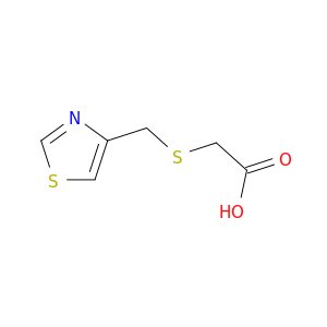 2-[(1,3-thiazol-4-ylmethyl)sulfanyl]acetic Acid