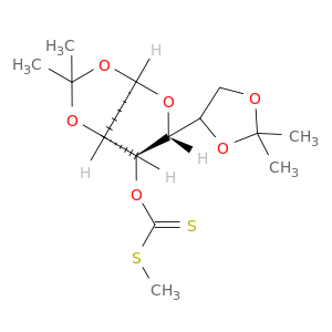 1,2:5,6-Di-O-isopropylidene-α-D-glucofuranose S-Methyl Dithiocarbonate