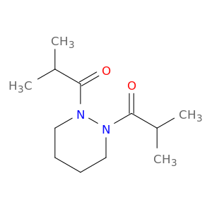 Pyridazine, hexahydro-1,2-bis(2-methyl-1-oxopropyl)-