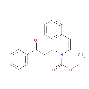 2(1H)-Isoquinolinecarboxylic acid, 1-(2-oxo-2-phenylethyl)-, ethyl ester
