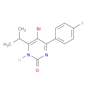 5-溴-4-(4-氟苯基)-6-(1-甲基乙基)-2(1H)-吡啶酮