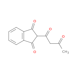 1H-Indene-1,3(2H)-dione,2-(1,3-dioxobutyl)-