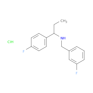 [(3-Fluorophenyl)methyl][1-(4-fluorophenyl)propyl]amine Hydrochloride